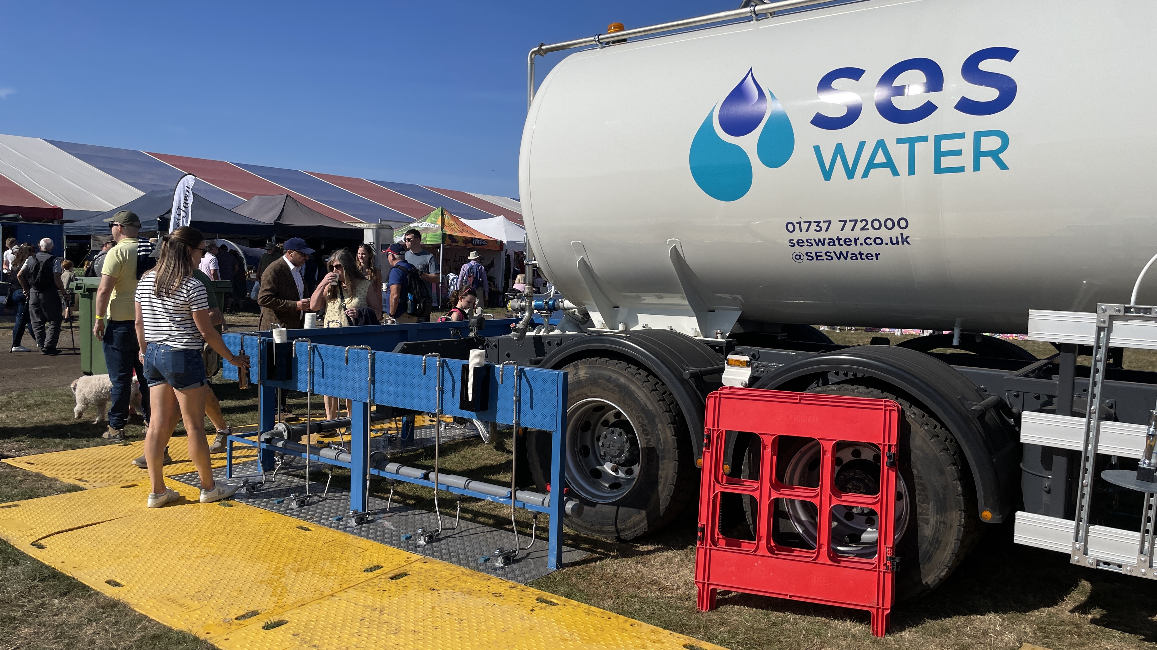 SES water truck
